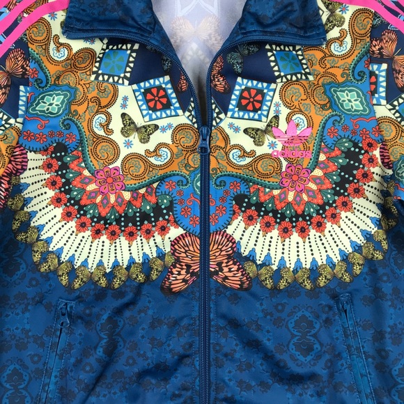 Adidas x Farm Rio Borbomix Firebird Track Jacket - Picture 2 of 12